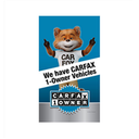 22" x 35" Carfax Blue We have Carfax 1 Owner Vehicles with Fox Super Bandit Vinyl Sign (double sided)