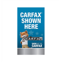 22" X 35" Carfax Blue Carfax Shown Here with Fox Super Vinyl Bandit Sign (double sided)