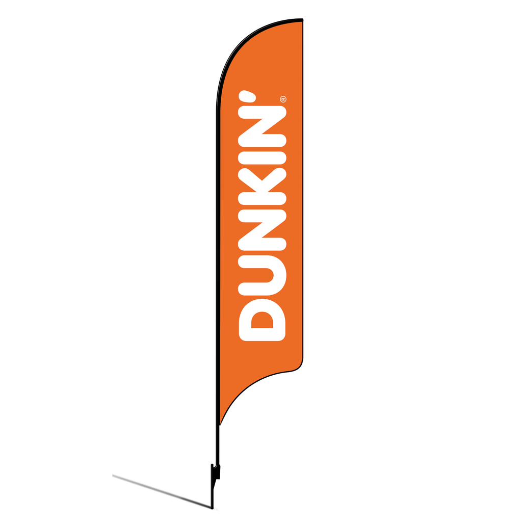 Kit for 15' Dunkin' Donuts Orange Logo AdverSail 